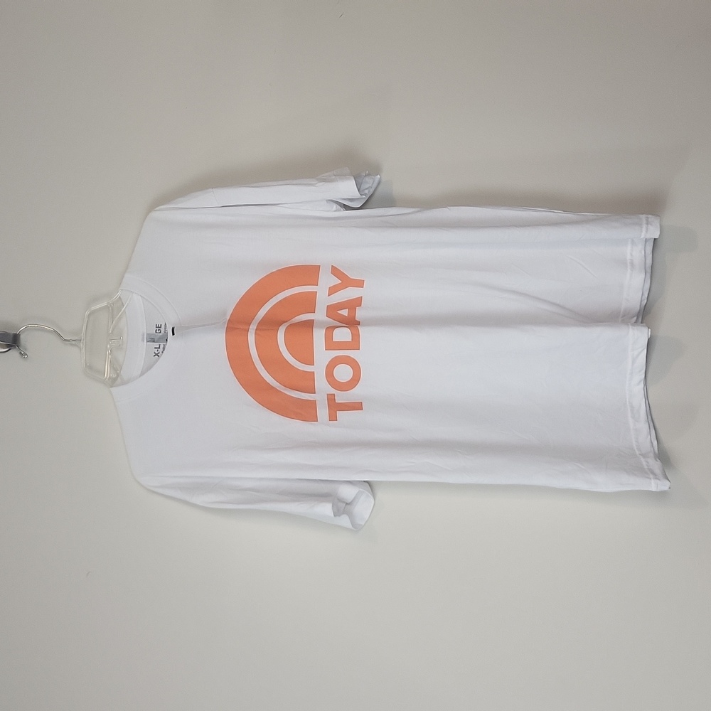 The Shop at NBC STUDIOS Today Show Orange Logo Short Sleeve Tee Shirt